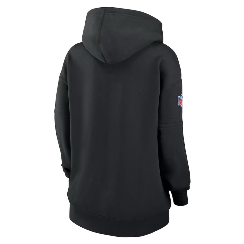 Nike Black Seahawks Crucial Catch Hoodie - Picture 2 of 3